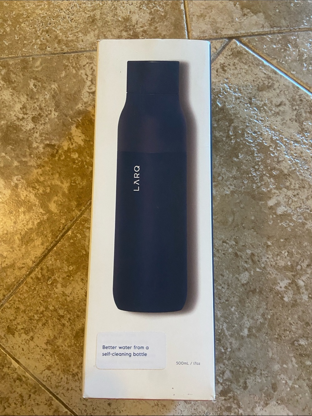 LARQ PureVis self cleaning water bottle